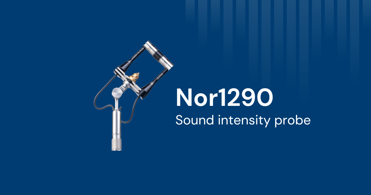 Nor1290 Sound intensity probe from Norsonic
